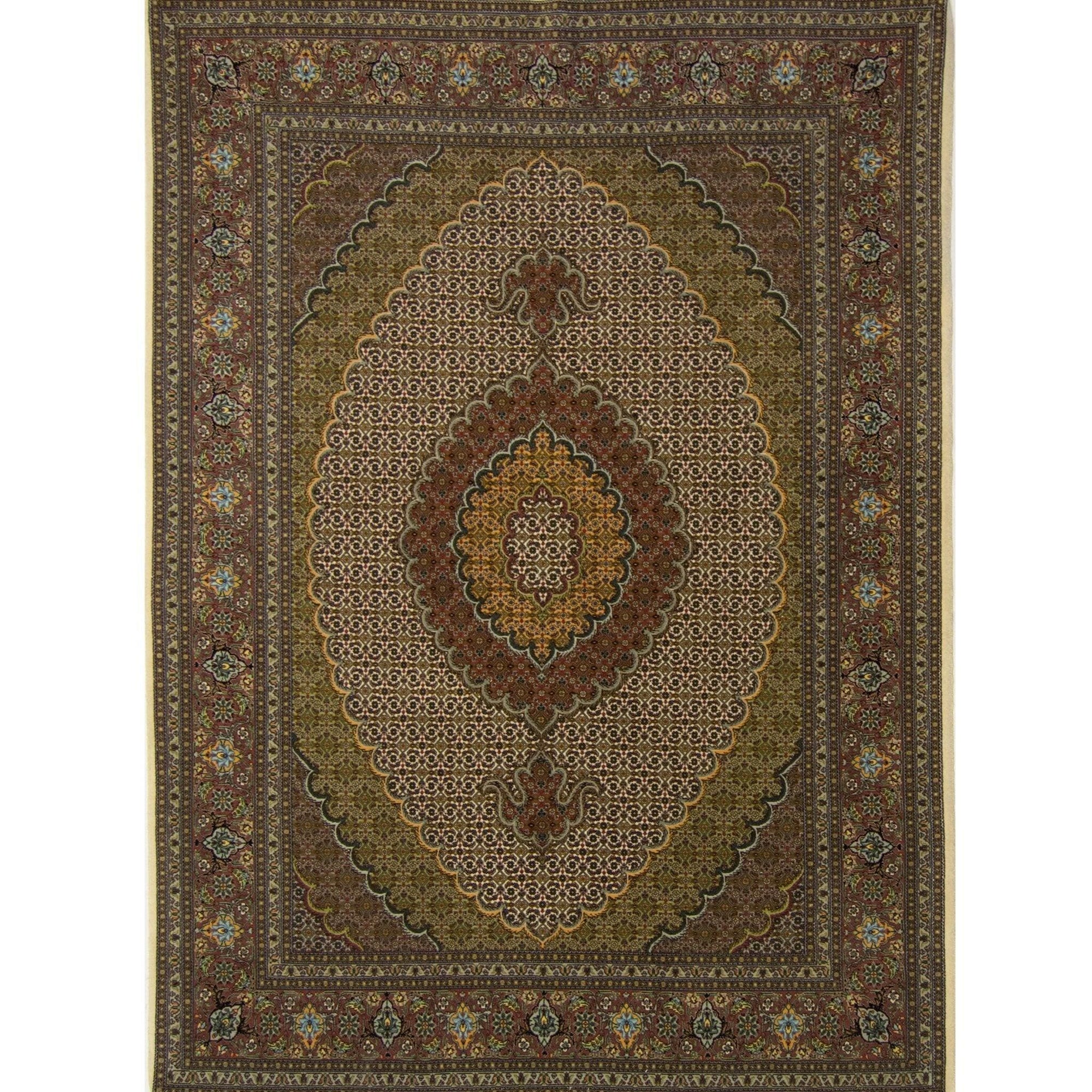 Fine Hand-knotted Persian Tabriz - Mahi Rug 150cm x 212cm