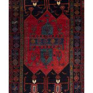 Authentic Fine Hand-knotted Wool Kolyai Persian Hallway Runner 150cm x 308cm