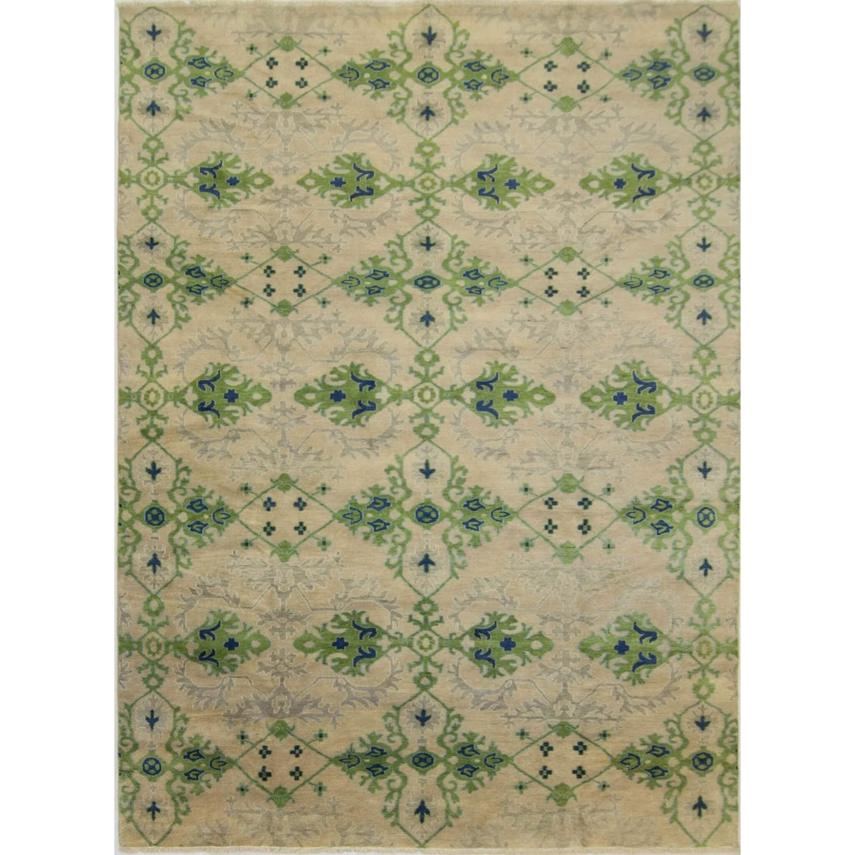 Hand-knotted Wool Kothan Rug 265cm x 375cm
