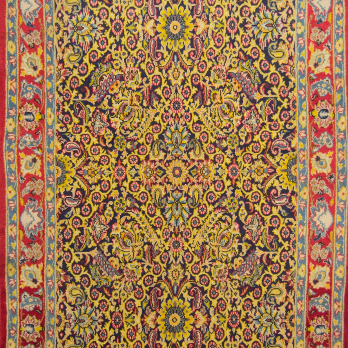 Authentic Hand-knotted Wool Persian Viss Rug 154cm x 305cm