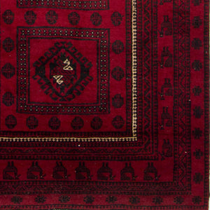 Fine Hand-knotted Persian Wool Baluchi Rug 110 cm x 222 cm