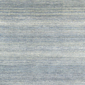 Modern Handmade Blue NZ Wool Rug 251cm x 314cm