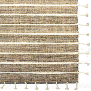Modern Handmade Wool & Jute Rug 159cm x 244cm