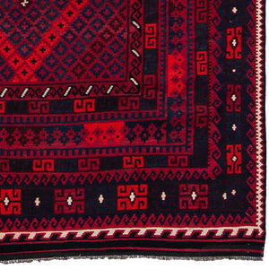 Fine Hand-woven 100% Wool Kilim Rug 286cm x 440cm