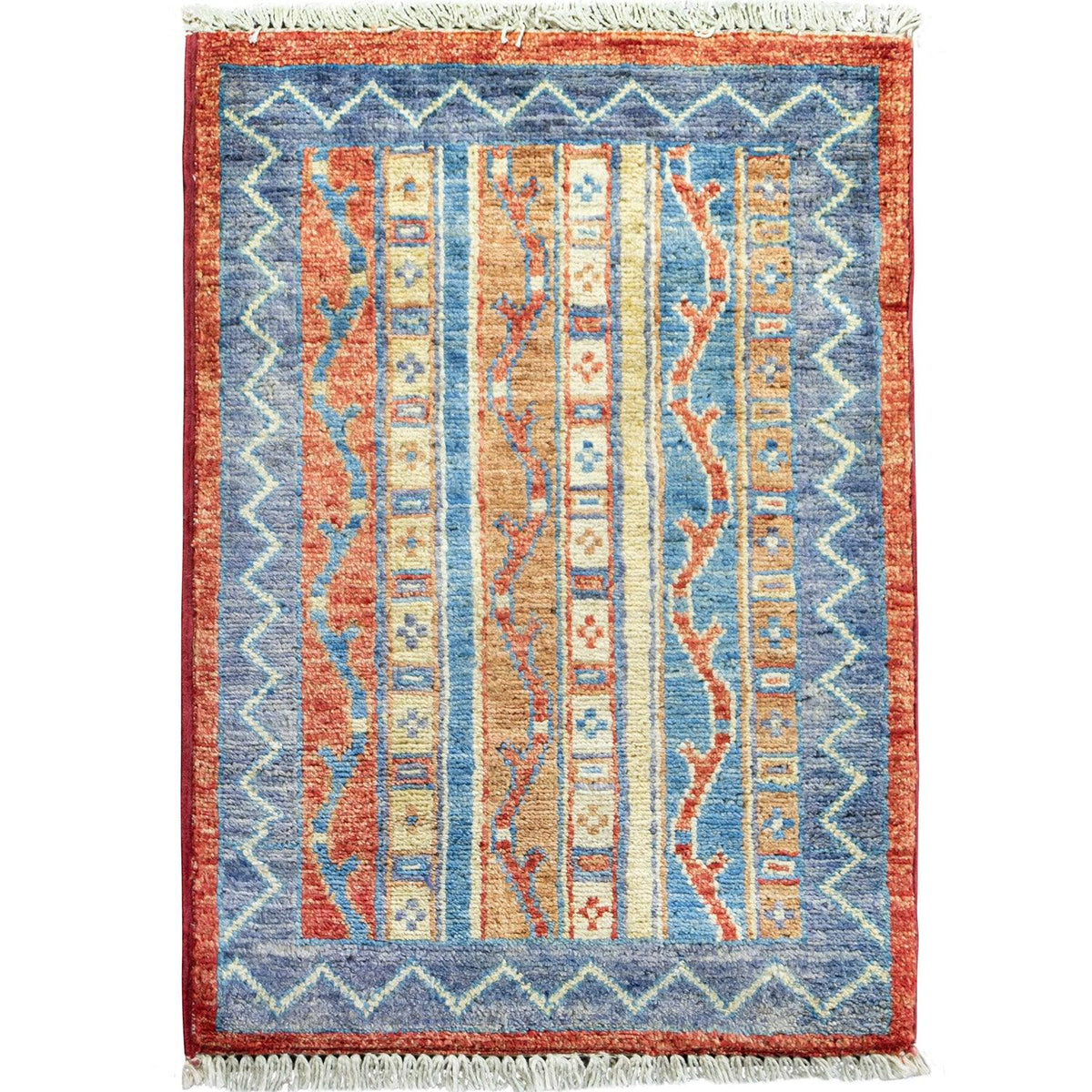 Hand-knotted Wool Extra Small Rug 45cm x 60cm