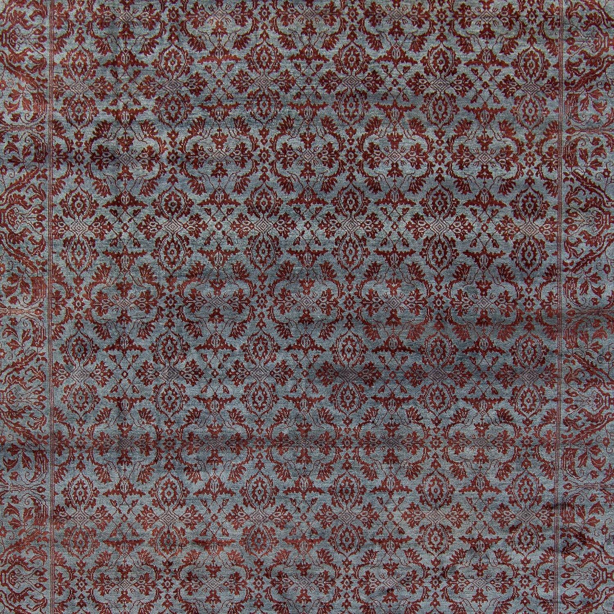 Fine Contemporary Hand-knotted NZ Wool &amp; Silk Rug 275cm x 368cm