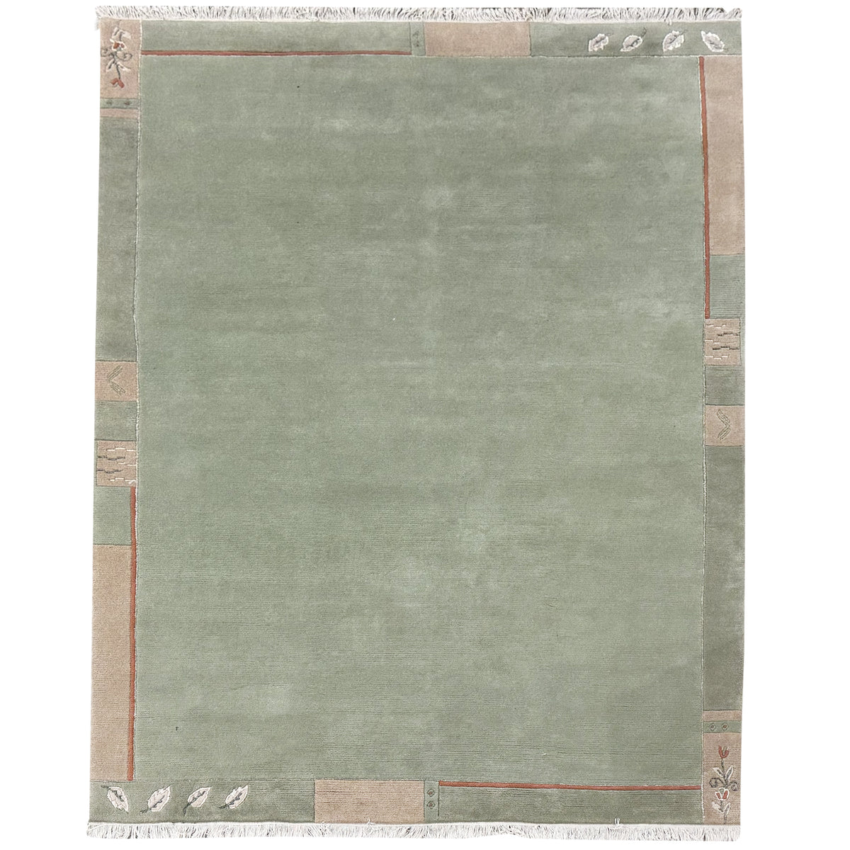 Handmade Wool Modern Rug 203cm x 298cm