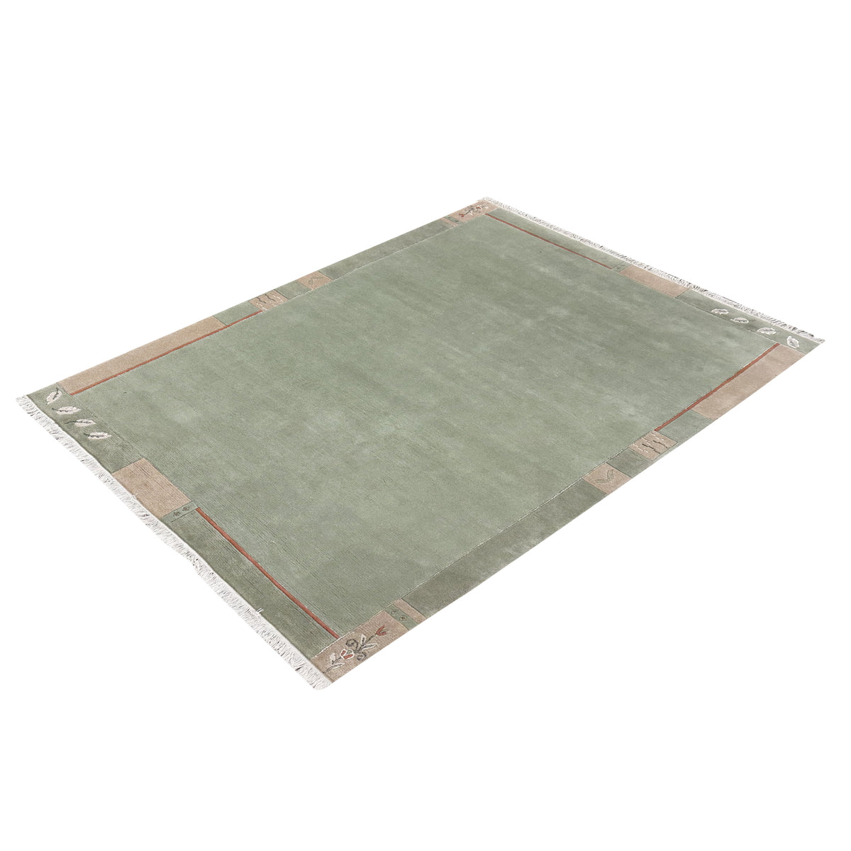 Handmade Wool Modern Rug 203cm x 298cm