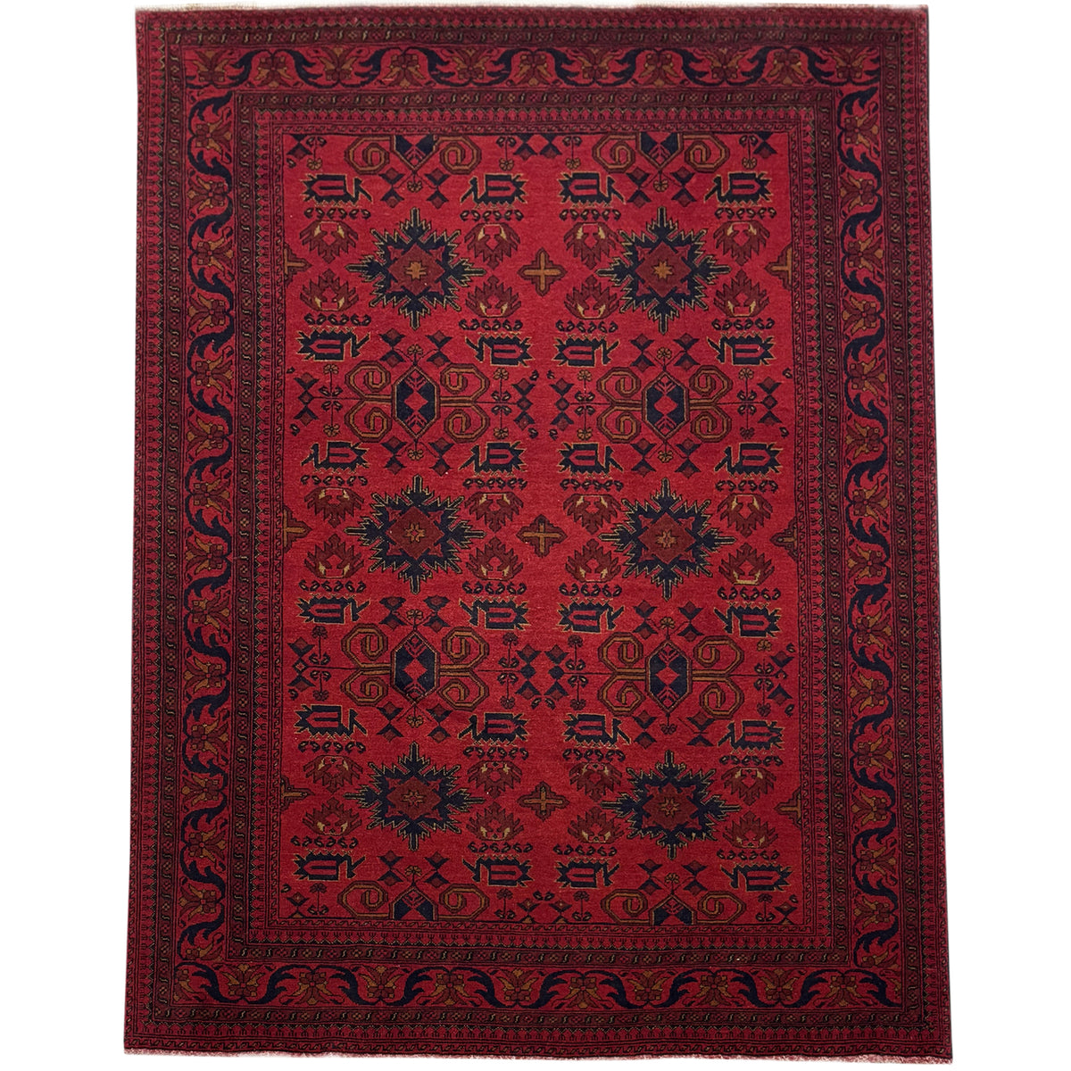 Fine Hand-knotted Wool Traditional Rug 181cm x 240cm