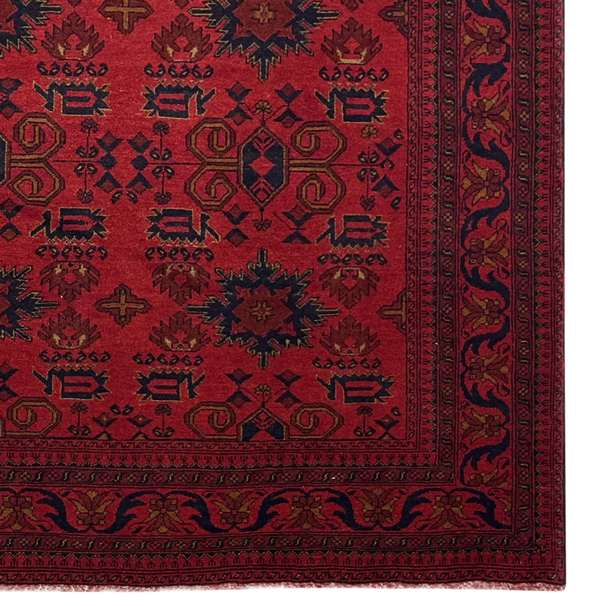 Fine Hand-knotted Wool Traditional Rug 181cm x 240cm