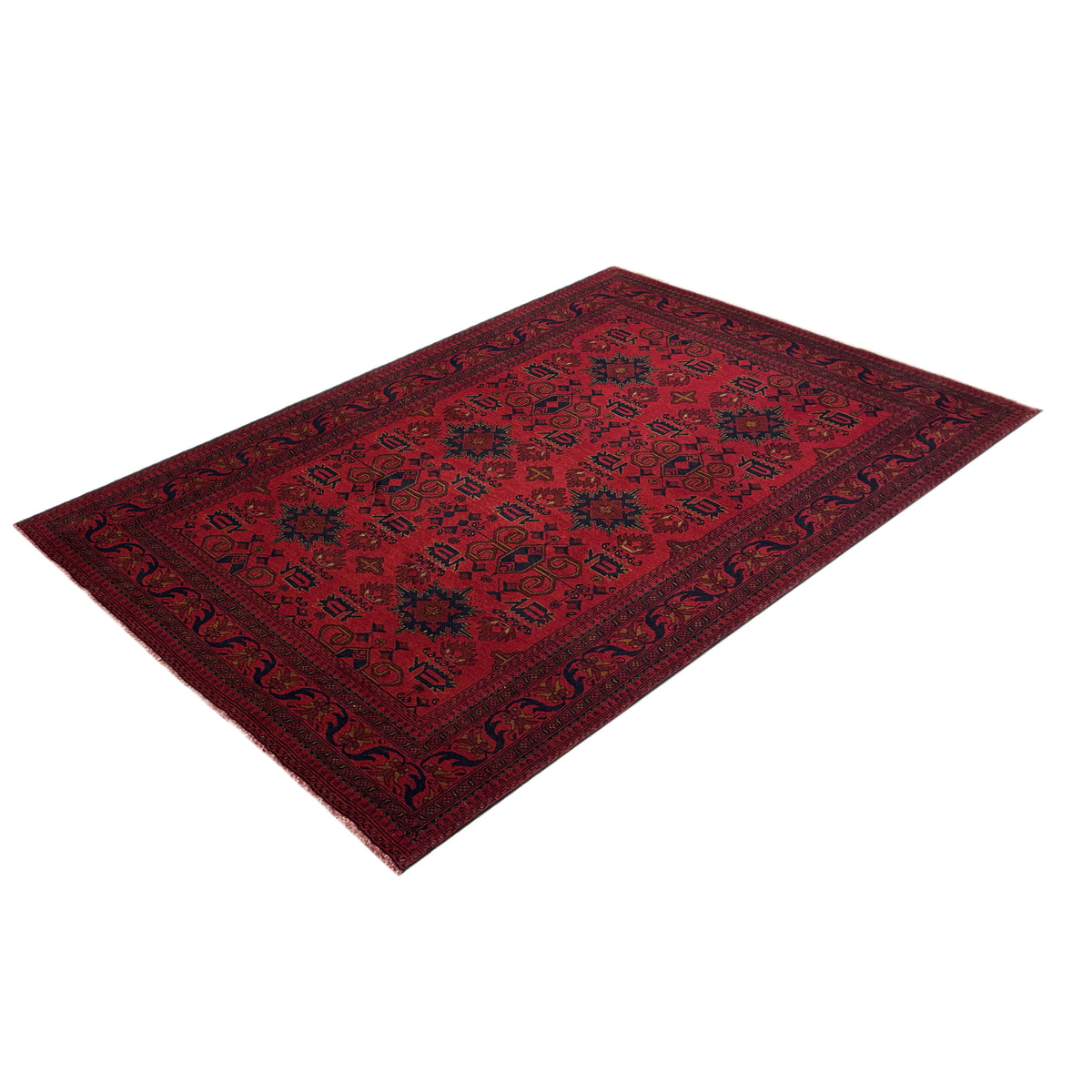Fine Hand-knotted Wool Traditional Rug 181cm x 240cm