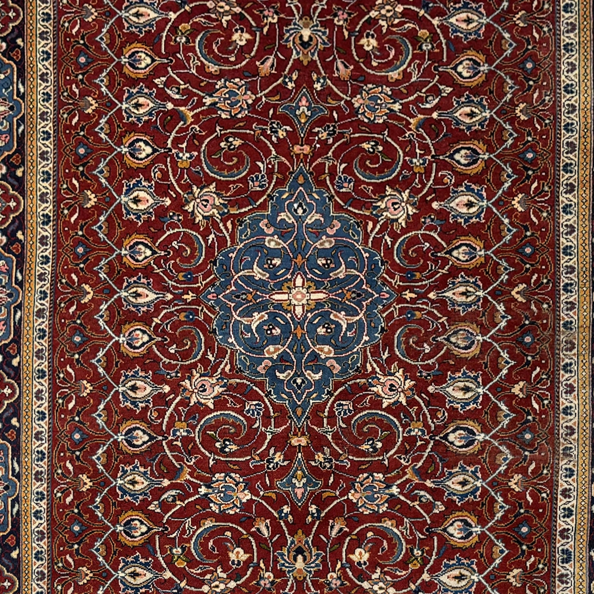 Fine Hand-knotted Wool Kashmar Persian Rug 212cm x 332cm