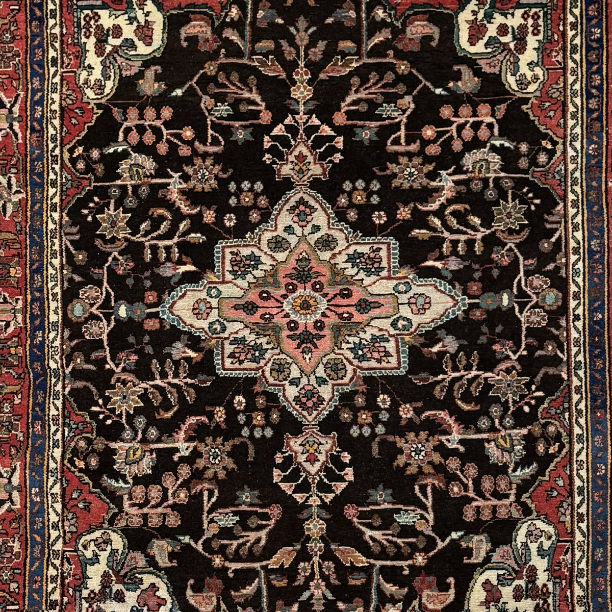 Hand-knotted Wool Borchelu Persian Rug 200cm x 277cm