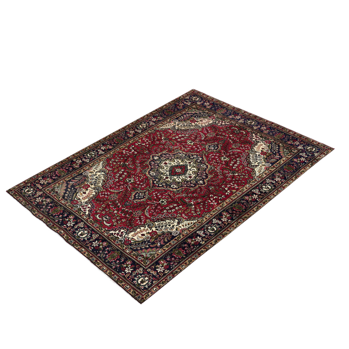 Hand-knotted Wool Tabriz Persian Rug  200cm x 292cm