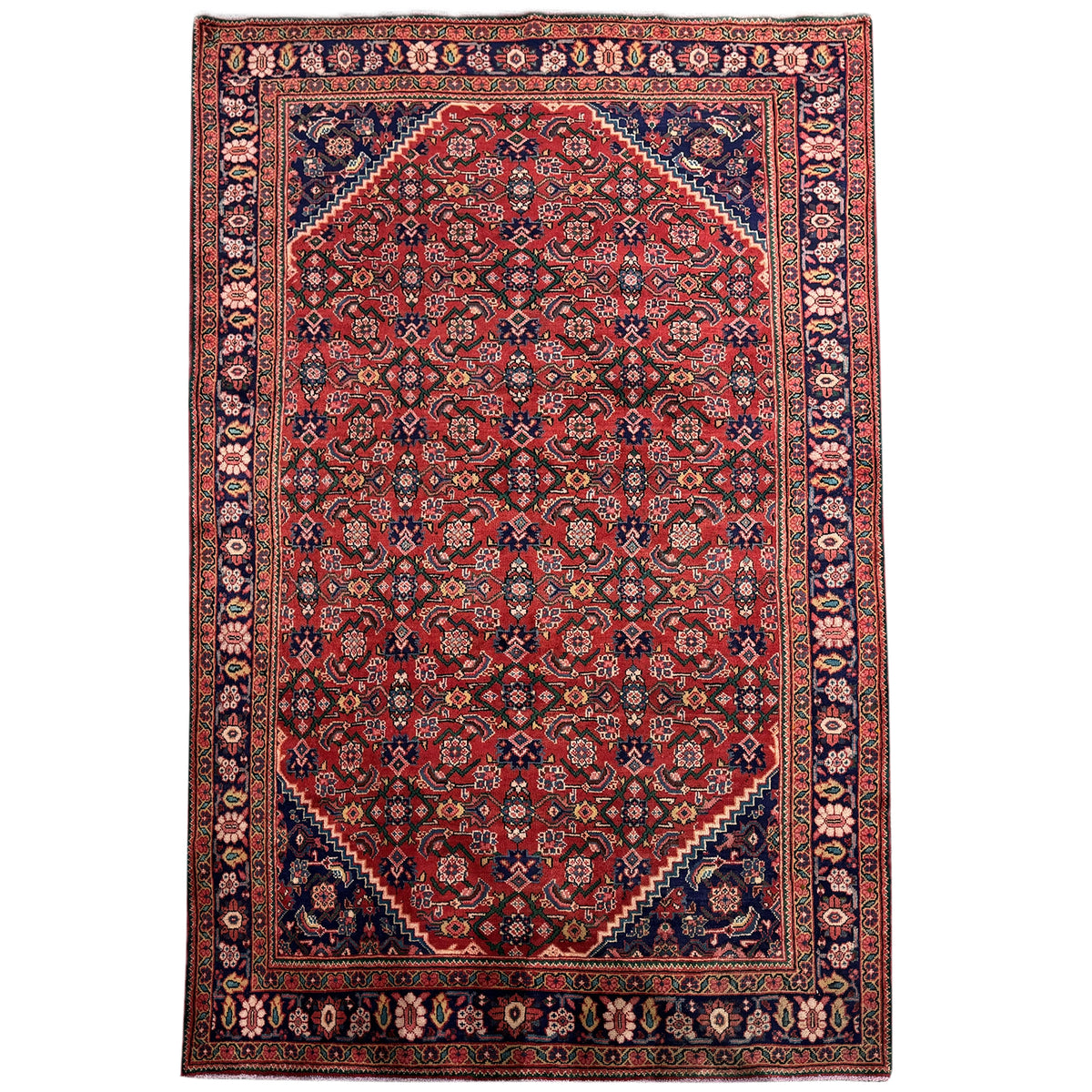 Fine Hand-knotted Viss Persian Rug 210cm x 322cm