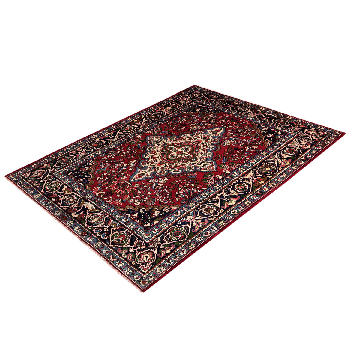 Fine Hand-knotted Traditional Sarukh Persian Rug 220cm x 307cm