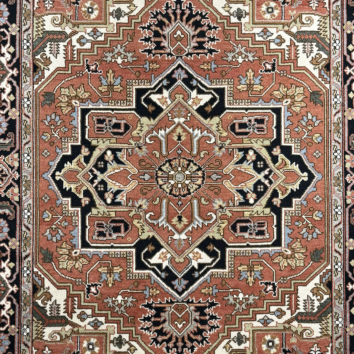Hand-knotted Wool Traditional Rug 243cm x 305cm