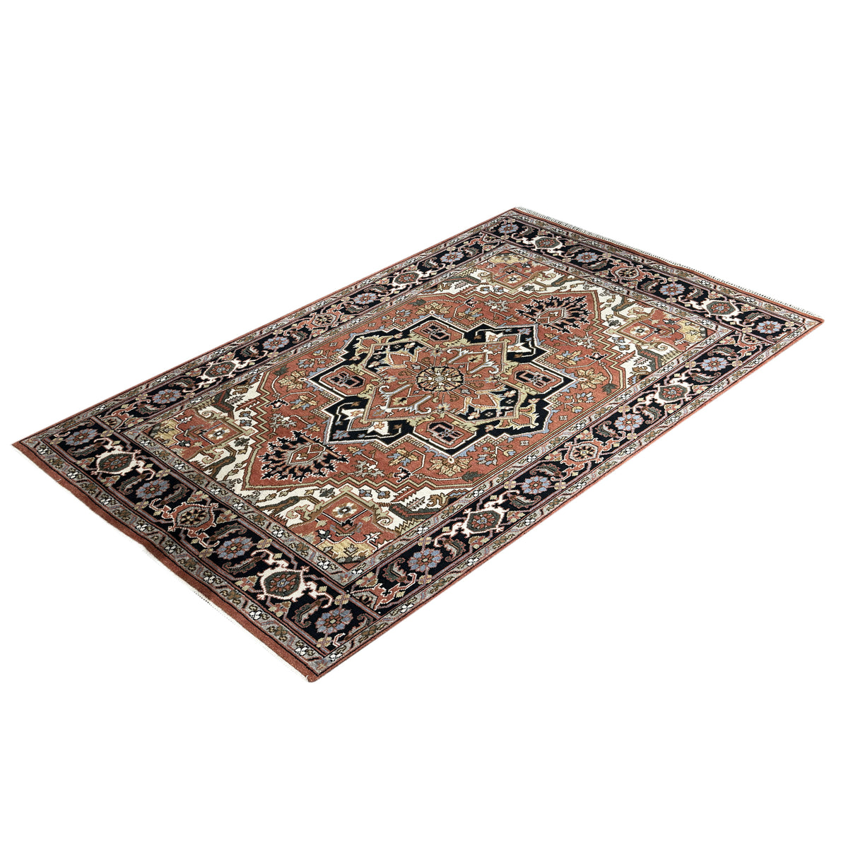 Hand-knotted Wool Traditional Rug 243cm x 305cm