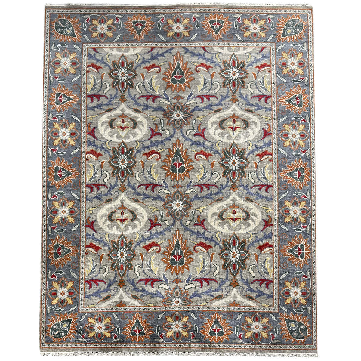 Hand-knotted Wool Oushak Rug 249cm x 321cm