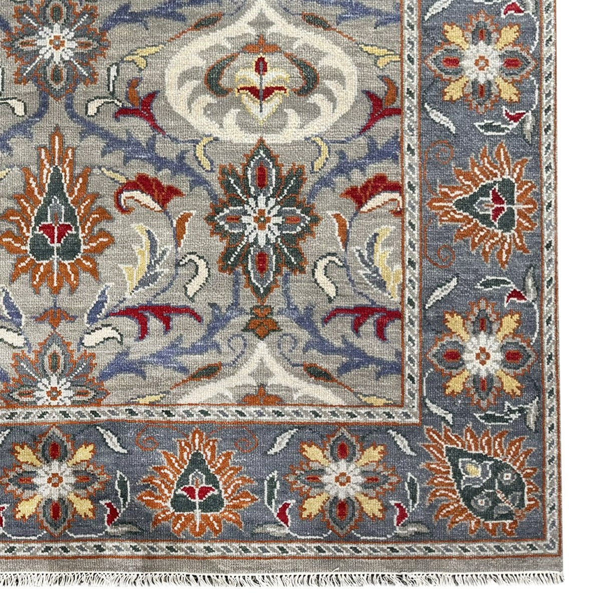 Hand-knotted Wool Oushak Rug 249cm x 321cm
