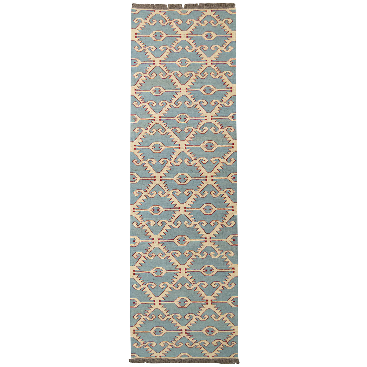100% Wool Kilim Small Runner 72cm x 238cm