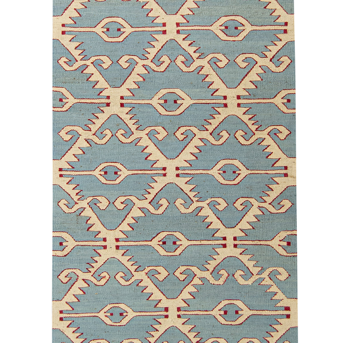 100% Wool Kilim Small Runner 72cm x 238cm
