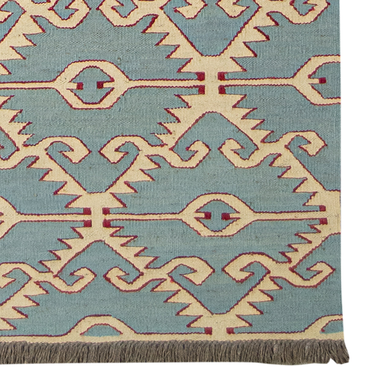 100% Wool Kilim Small Runner 72cm x 238cm