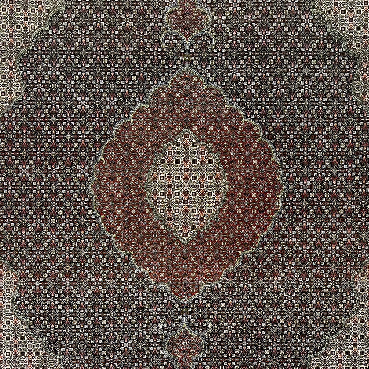 Super Fine Hand-knotted Wool Tabriz Persian Rug 310cm x 381cm