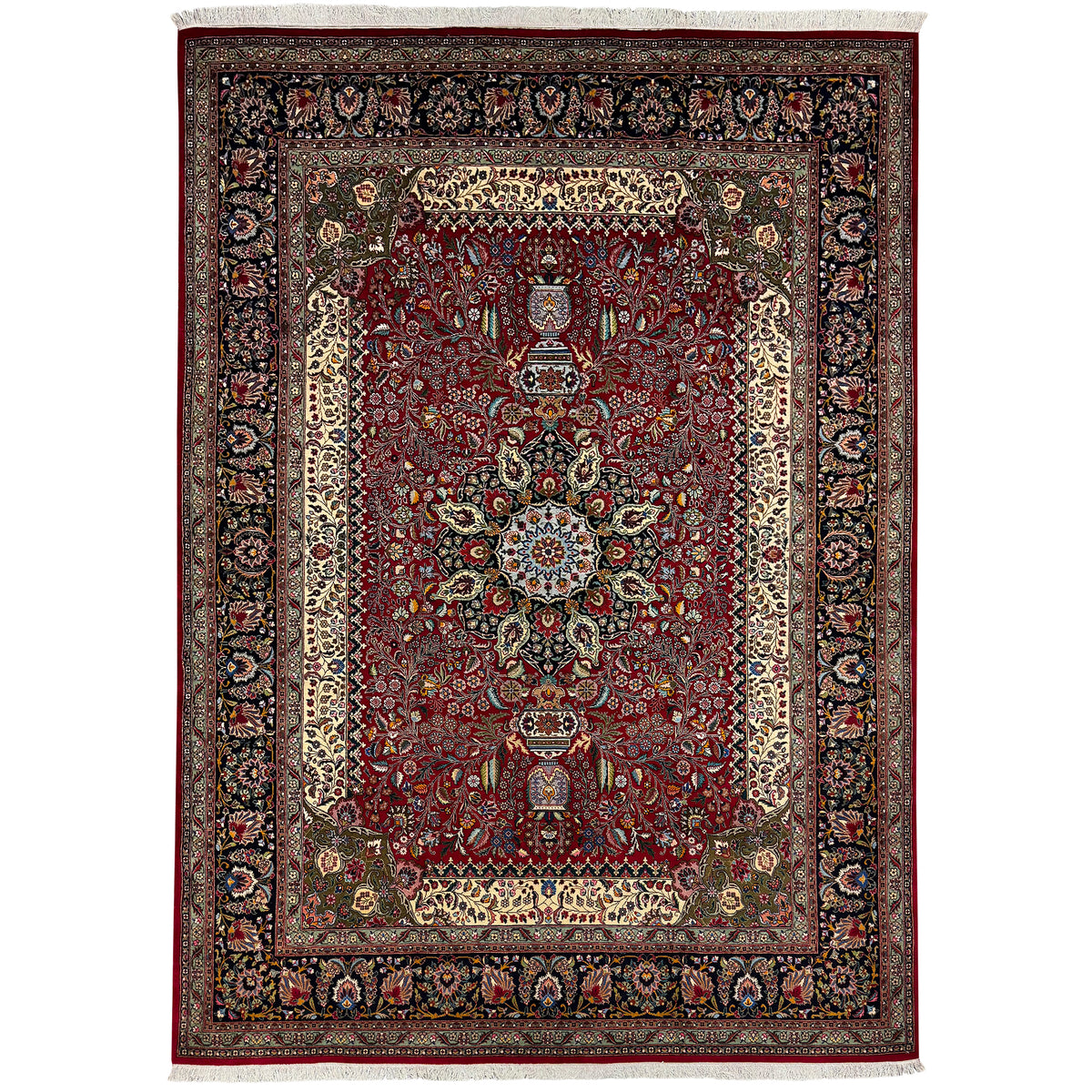 Fine Handmade Persian Tabriz Rug – 50 Raj  292cm x 392cm
