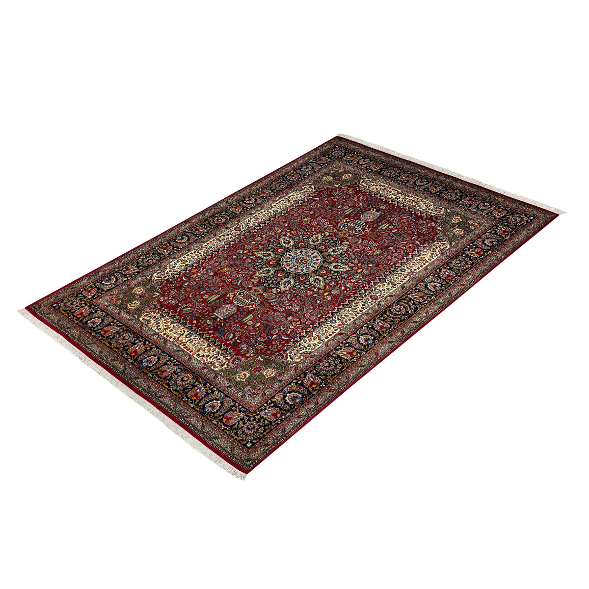 Fine Handmade Persian Tabriz Rug – 50 Raj  292cm x 392cm