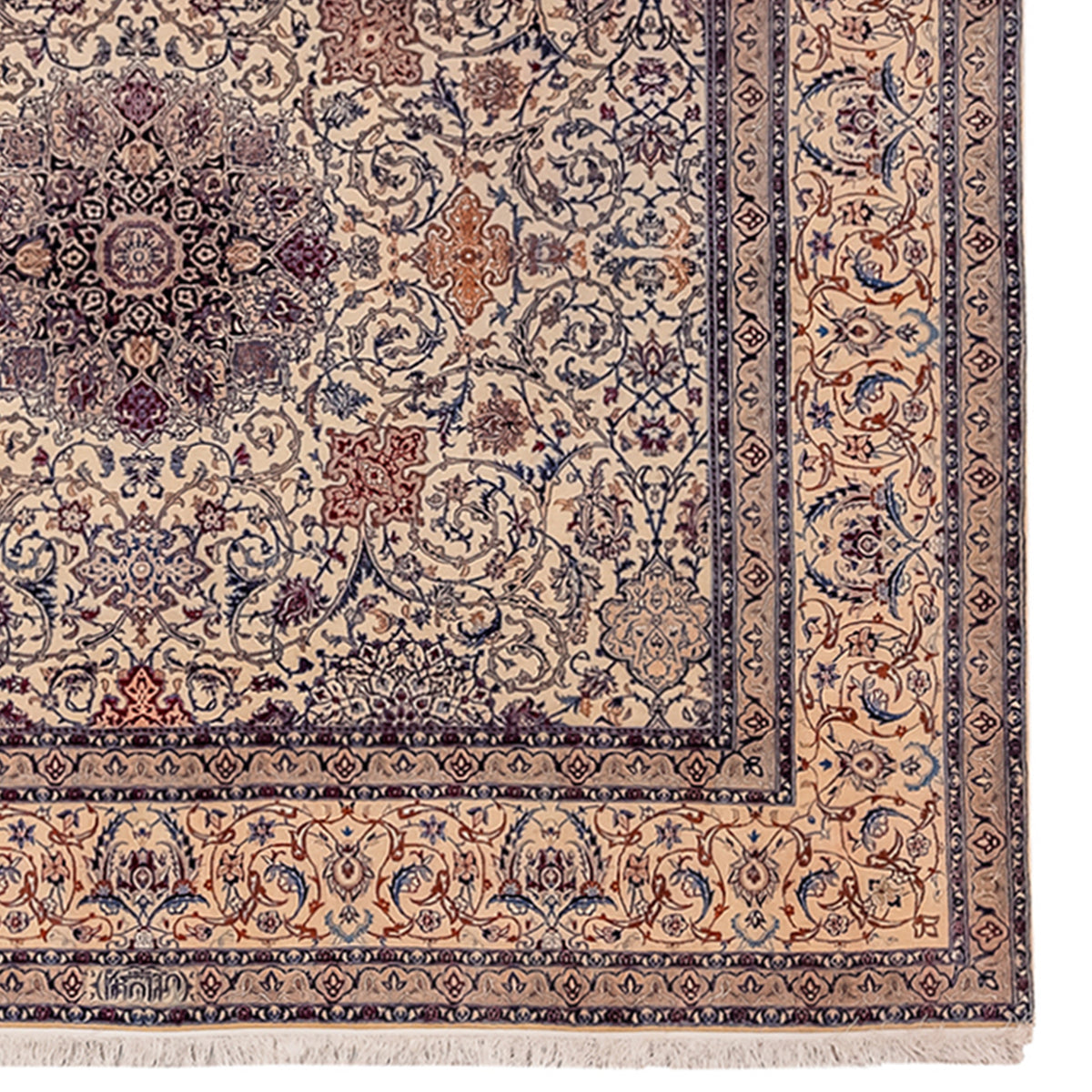 Persian Habibian Nain Rug – Hand-Knotted Lambswool  262cm x 375cm
