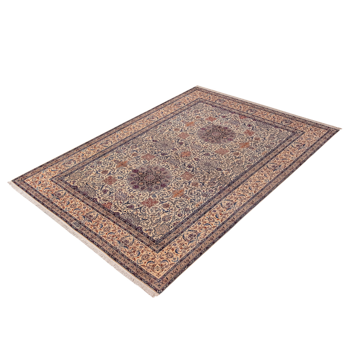 Persian Habibian Nain Rug – Hand-Knotted Lambswool  262cm x 375cm