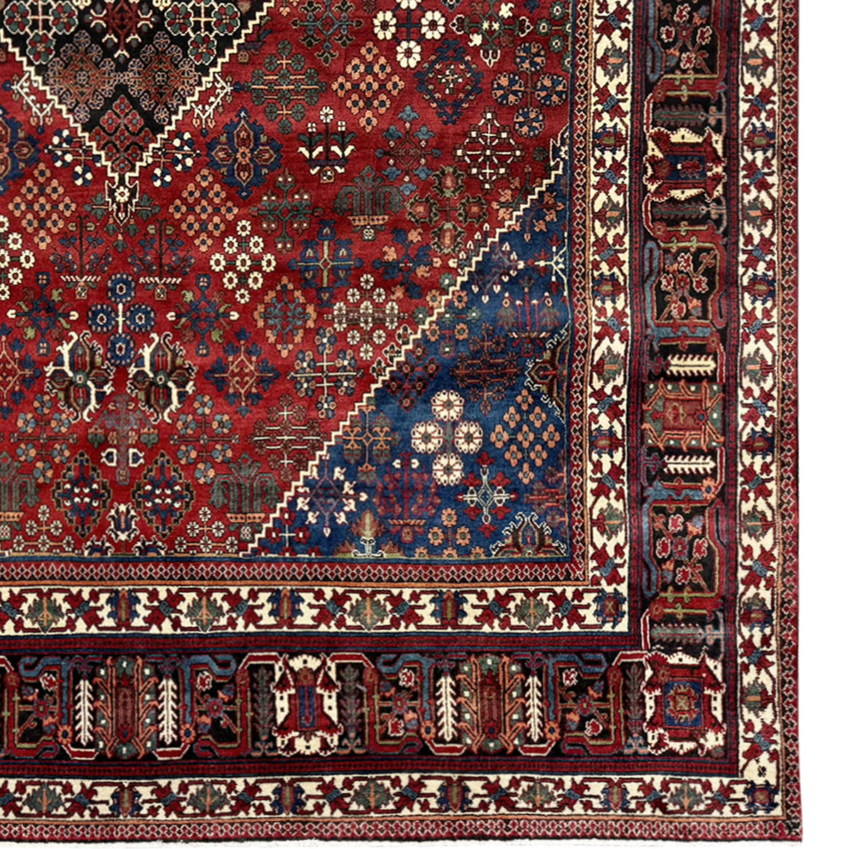 Fine Hand-knotted Wool Josheghan Persian Rug 216cm x 344cm