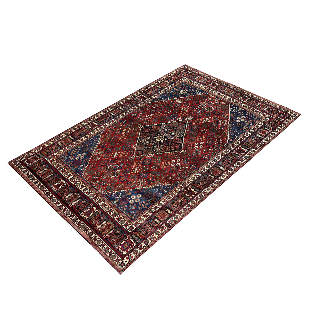 Fine Hand-knotted Wool Josheghan Persian Rug 216cm x 344cm