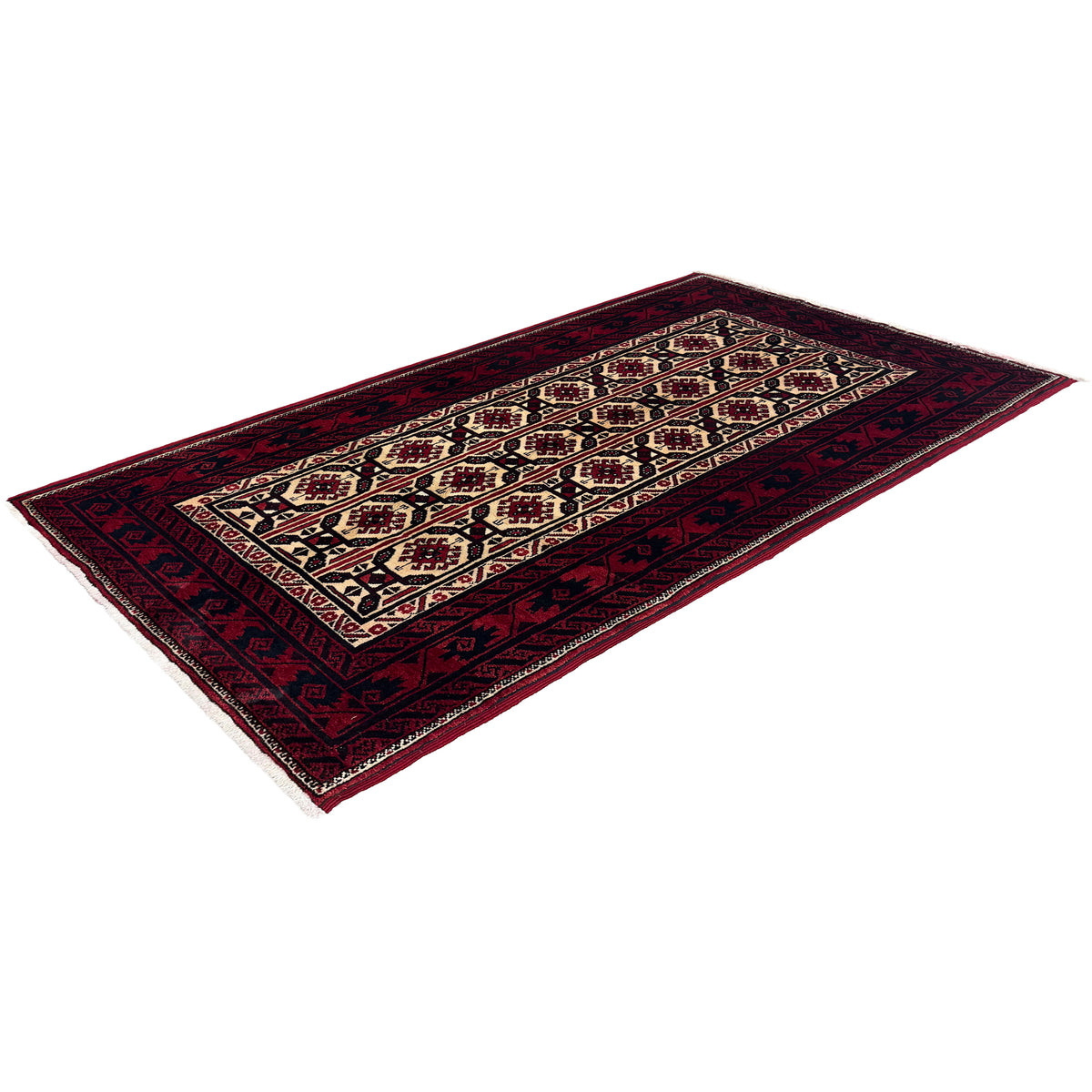 Fine Hand-knotted Baluchi Persian Rug 90cm x 170cm
