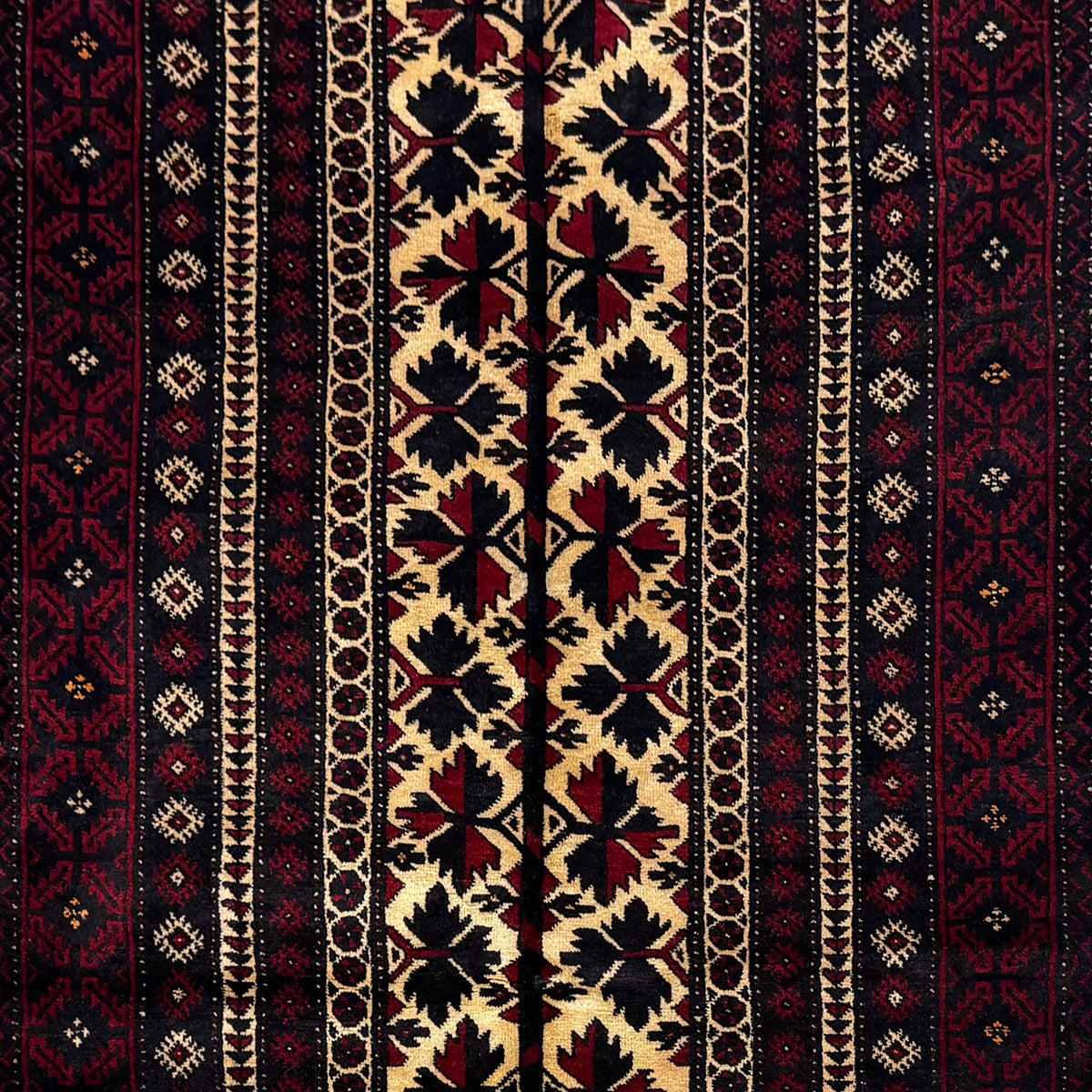 Fine Hand-knotted Baluchi Persian Rug 100cm x 195cm