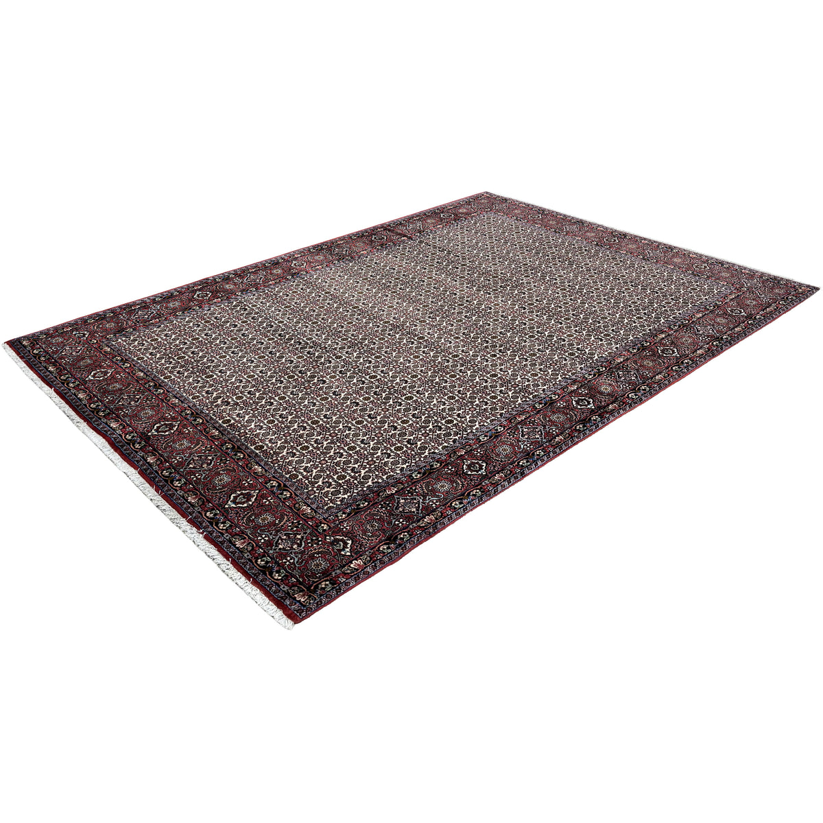 Fine Hand-knotted Wool Bijar Persian Rug 207cm x 301cm