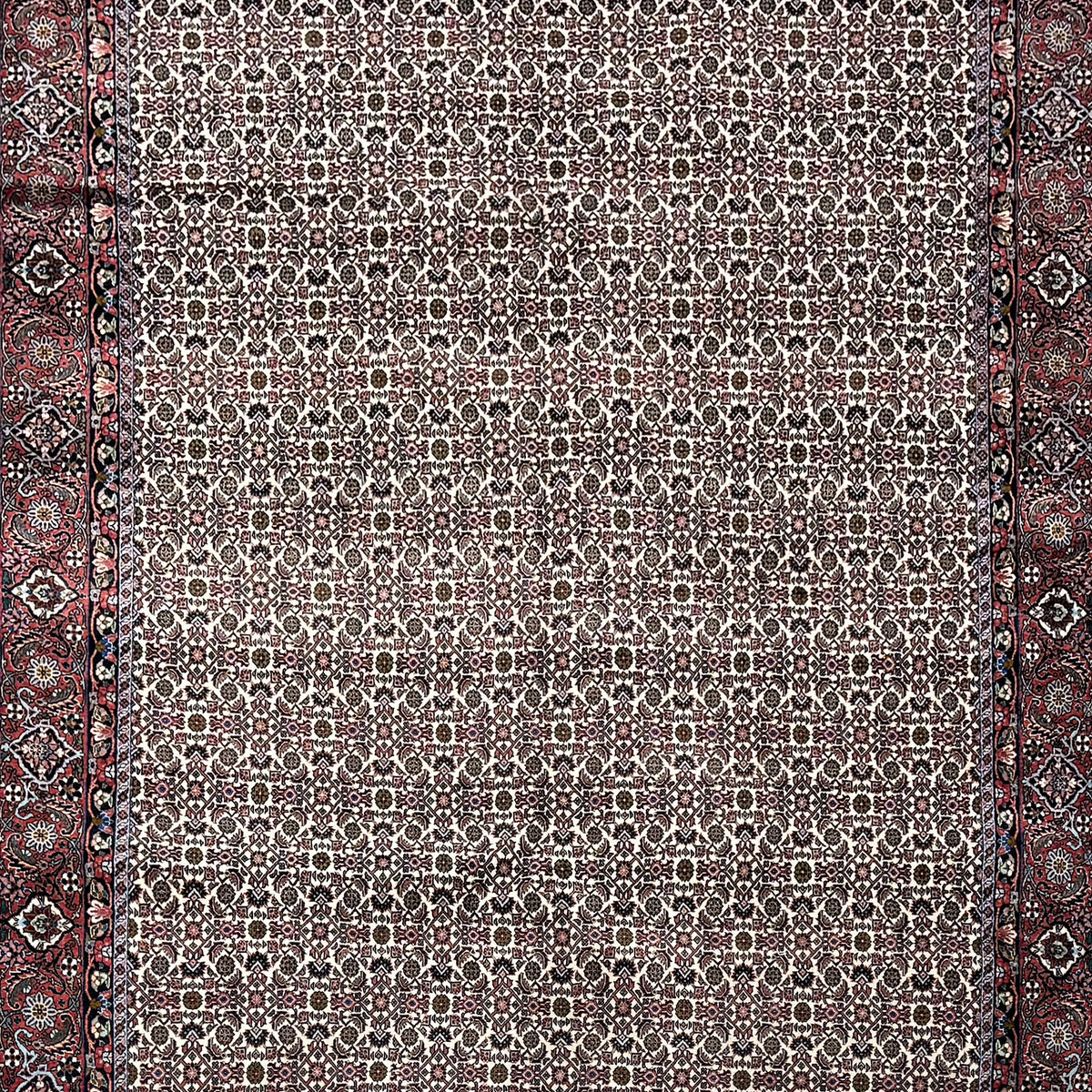 Fine Hand-knotted Wool Bijar Persian Rug 207cm x 301cm