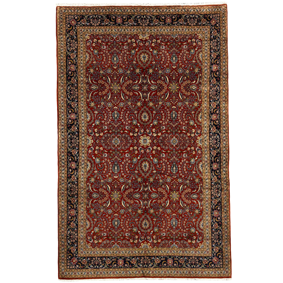 Super Fine Hand-knotted Tabriz Perisn Rug 195 x 308