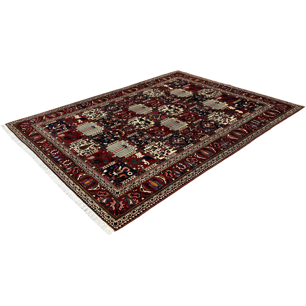 Fine Hand-knotted Wool Bakhtiari Persian Rug 215cm x 300cm