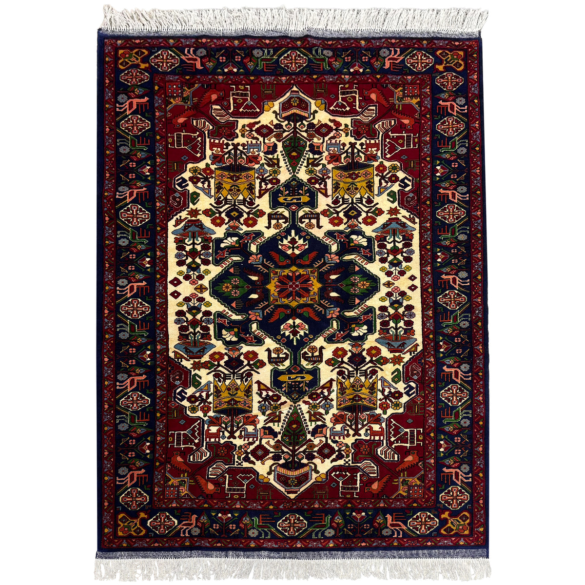 Fine Hand-knotted Gochan Persian Rug 140cm x 188cm