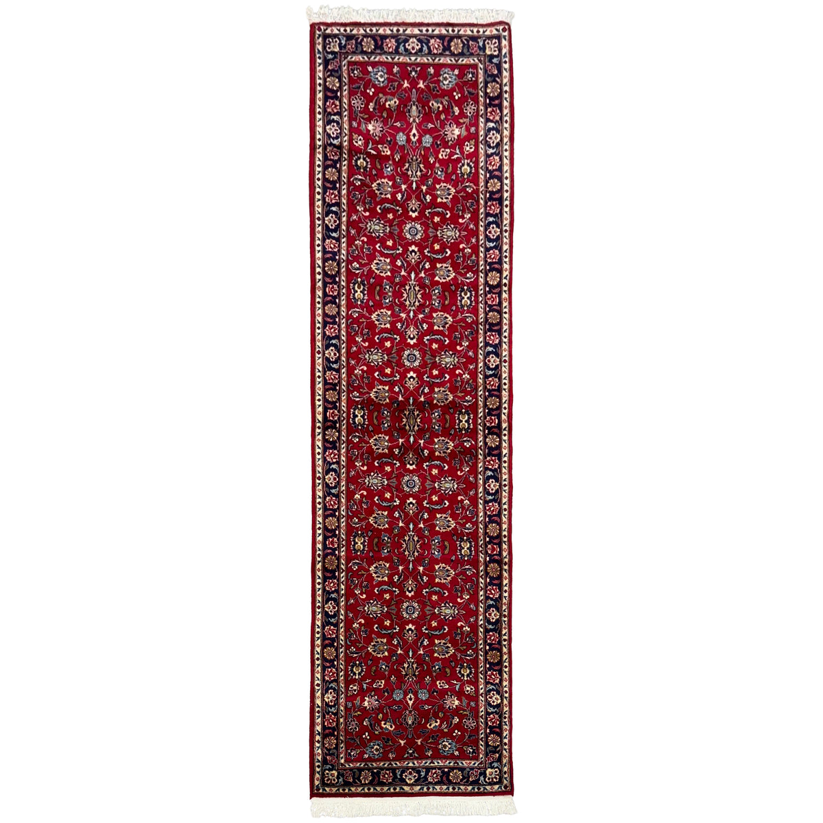 Fine Hand-knotted Wool Ardekan Persian Runner 76cm x 290cm