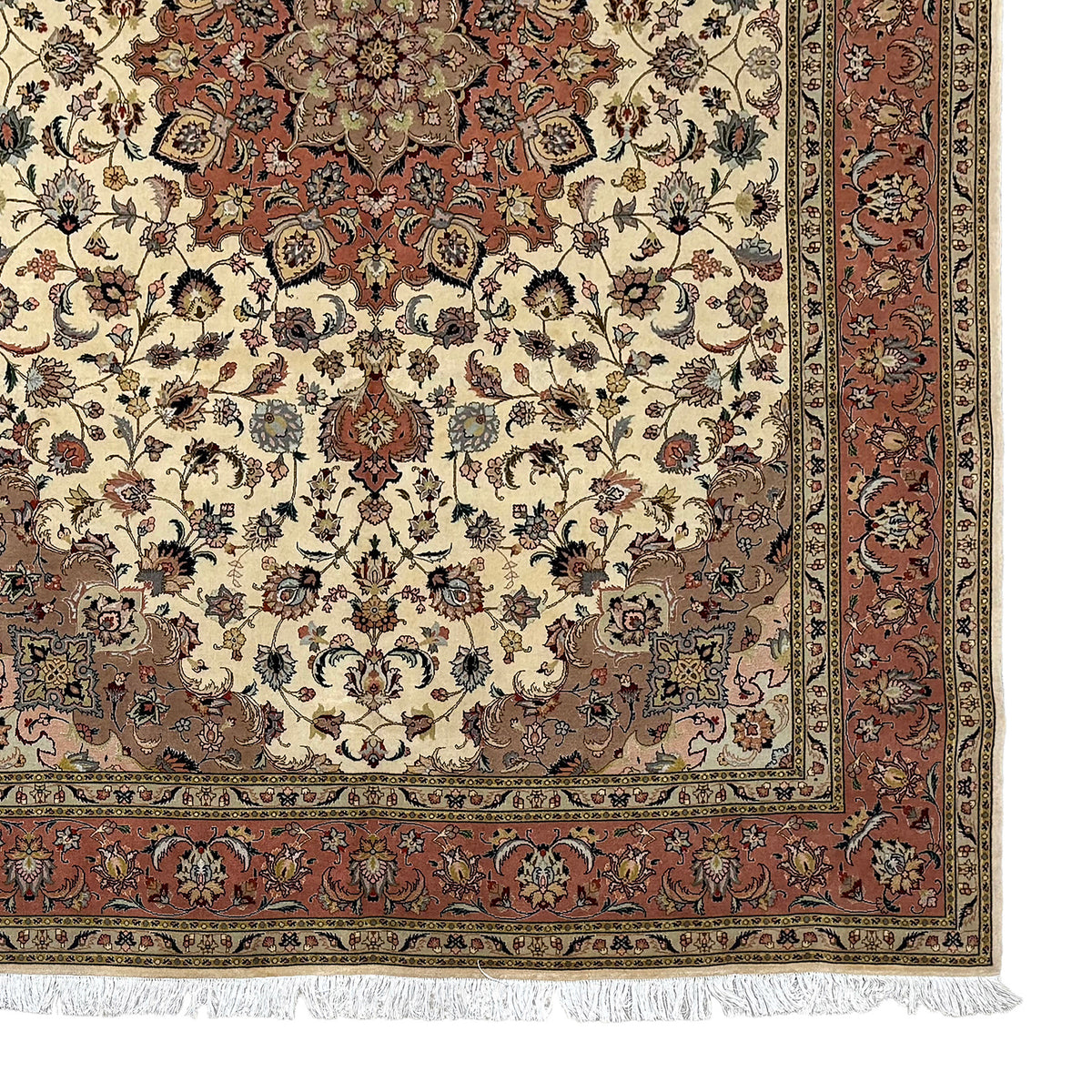 Fine Handmade Wool Tabriz 50 Raj Persian Rug 205cm x 303cm