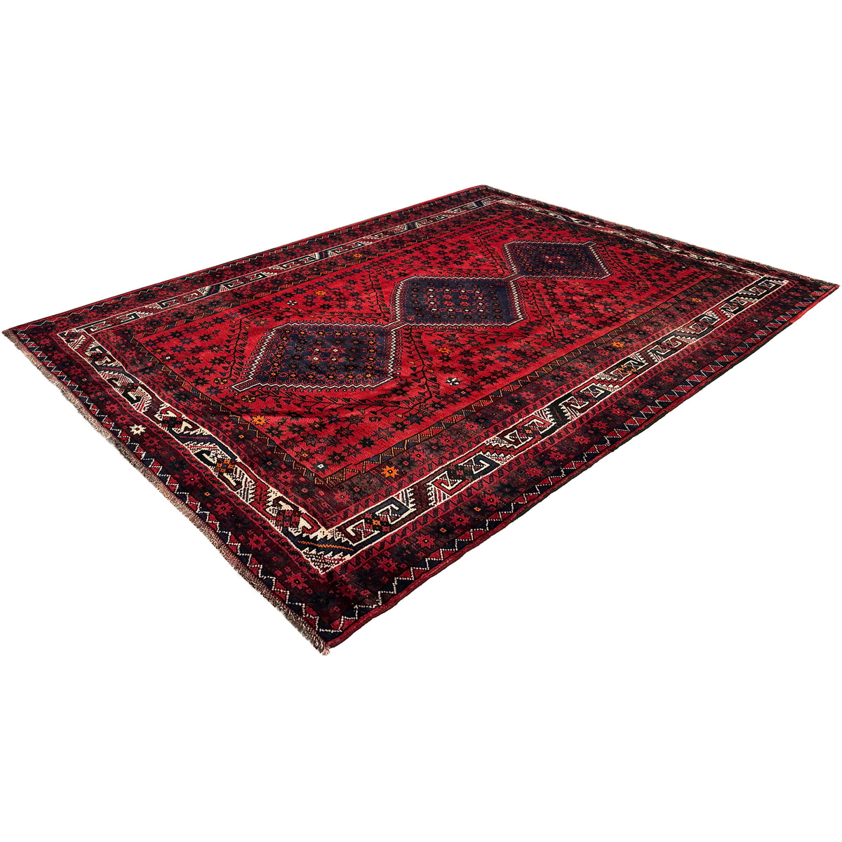 Fine Handmade Shiraz Persian Rug 200cm x 273cm