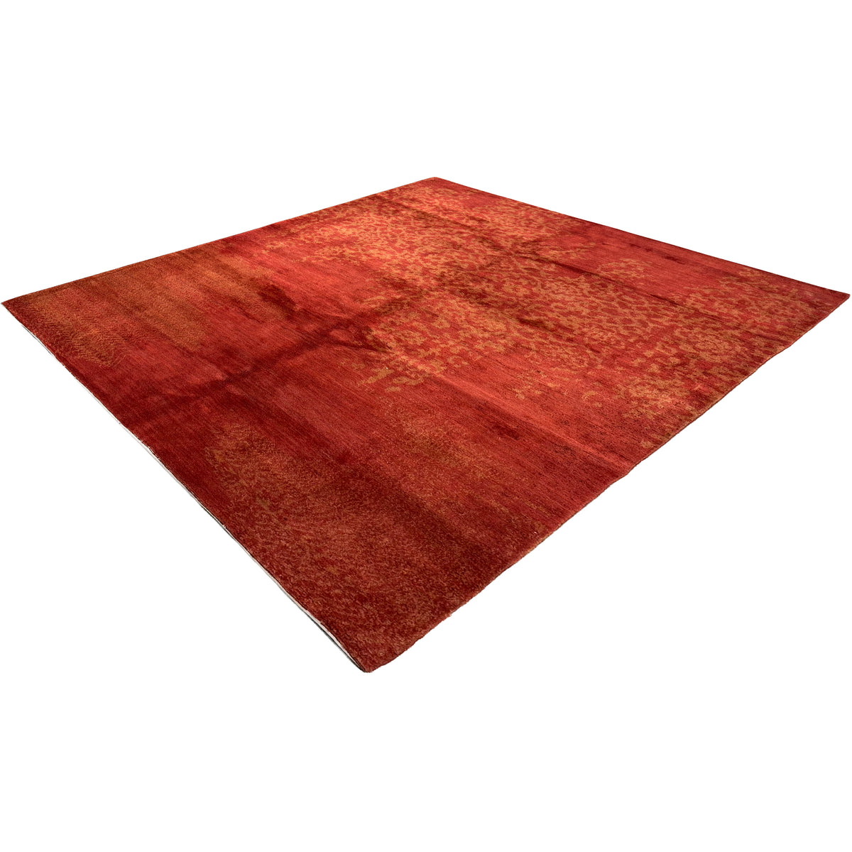 Fine Hand-knotted Wool Persian Gabbeh Rug  186cm x 213cm