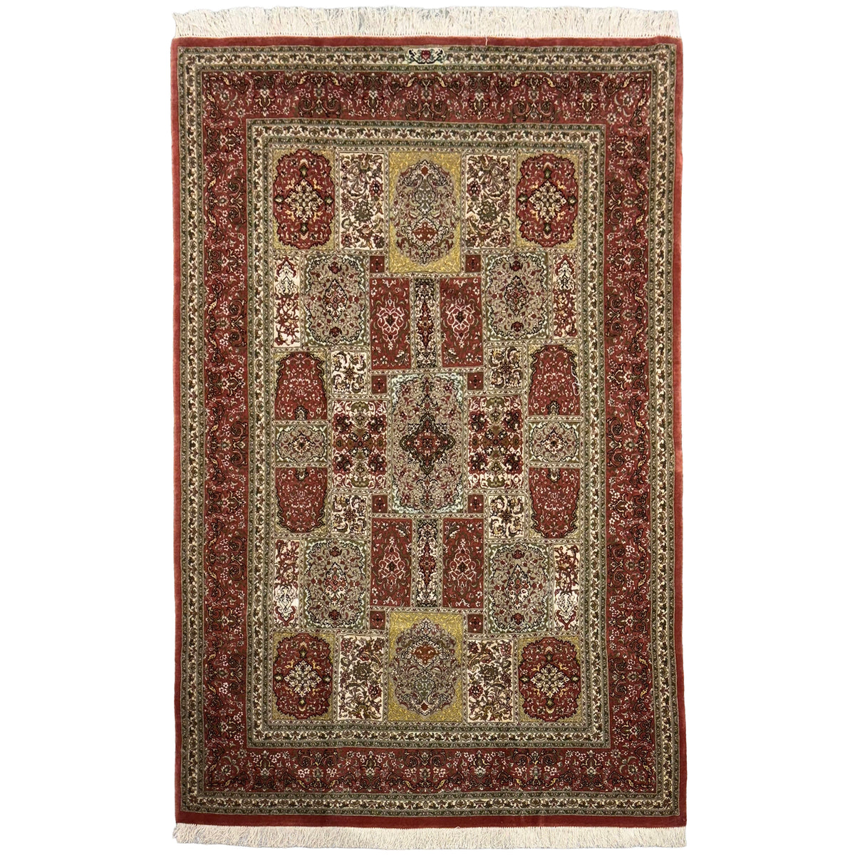 Super Fine Handmade Tabriz 50 Raj Persian Rug  145 cm x 216cm