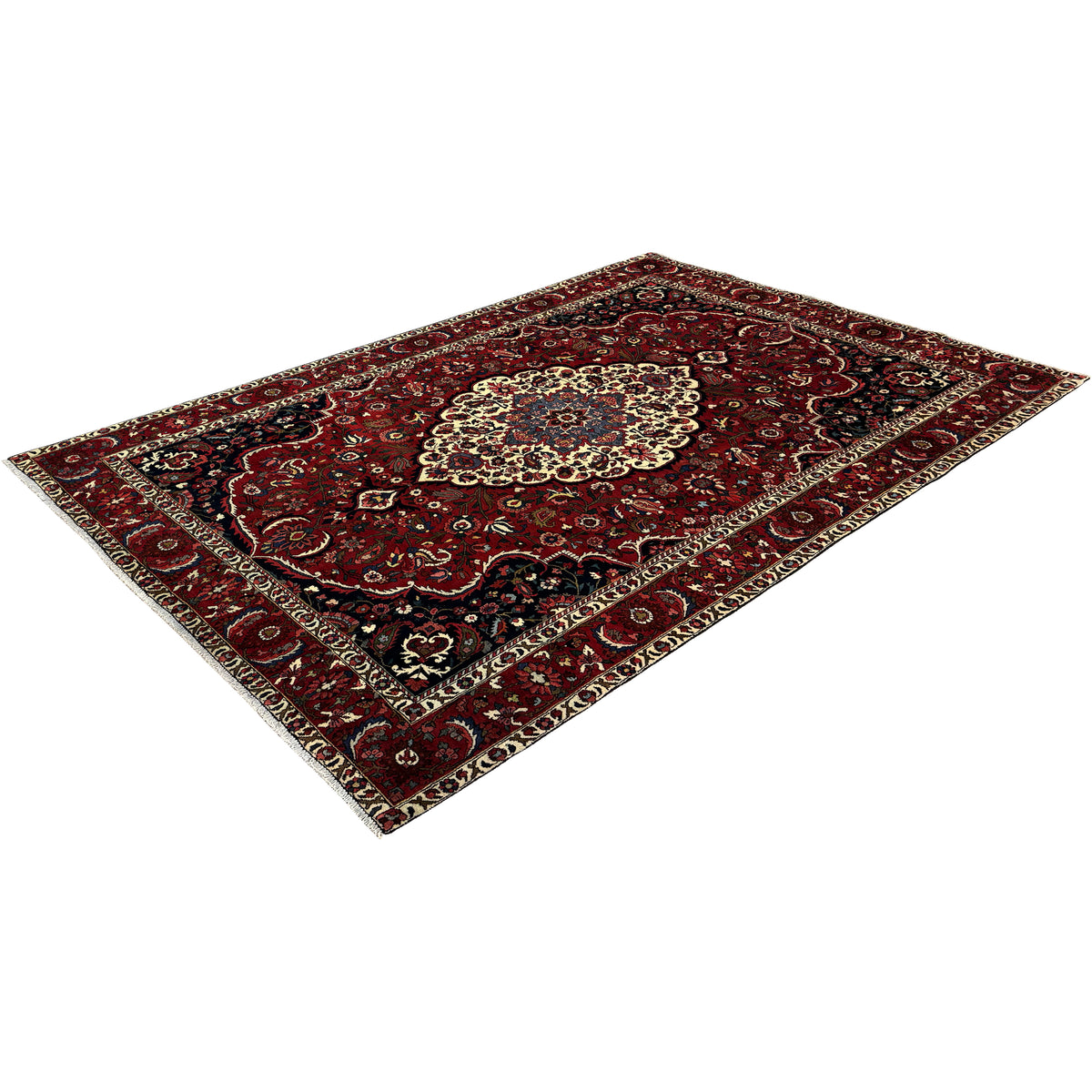 Fine Handmade Wool Bakhtiari Persian Rug  200cm x 308cm