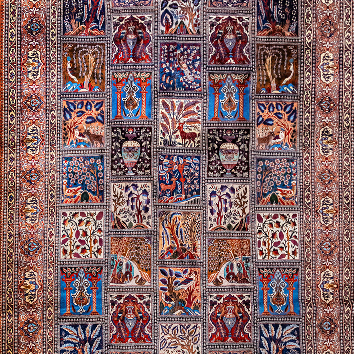 Fine Hand Knotted Kashmar Persian Wool Rug 305cm x 390cm