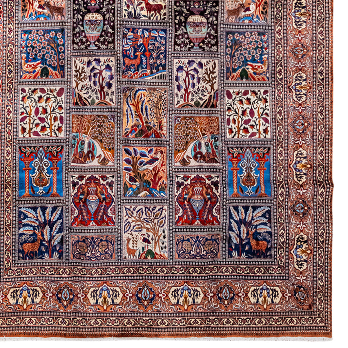 Fine Hand Knotted Kashmar Persian Wool Rug 305cm x 390cm