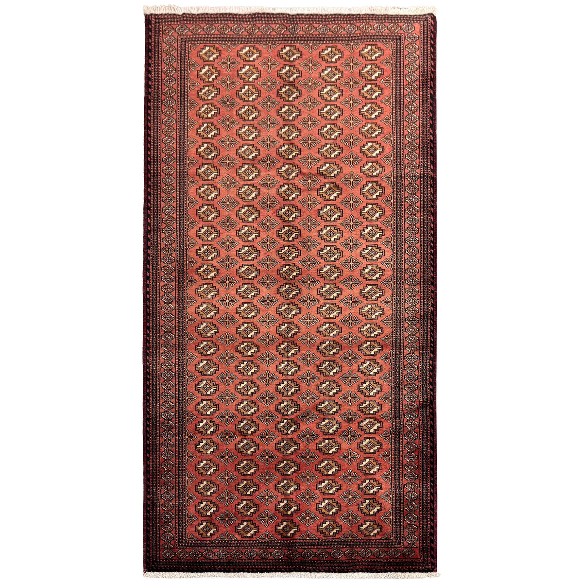 Fine Handmade Wool Baluchi Persian Rug 108cm x 210cm